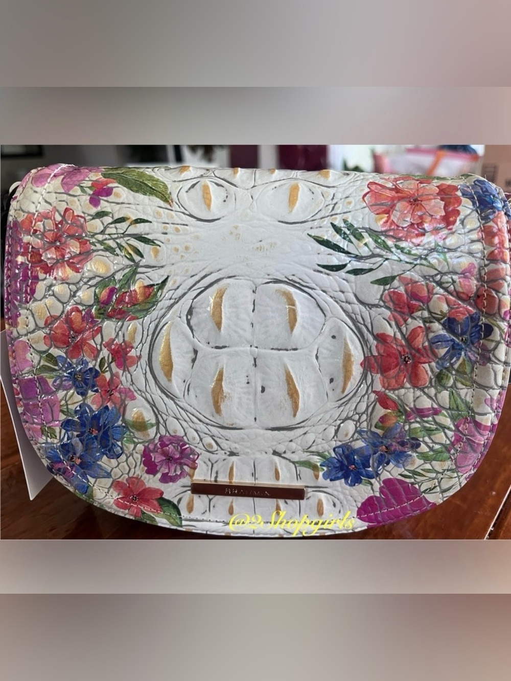 NWT Brahmin Briar in HOMEGROWN Melbourne Crossbody Bag